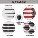 3er Set Steeldarts Target Scope 04 SP 24 g