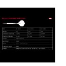 3er Set Steeldarts Bulls Lightning White 21g