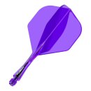 Winmau Fusion purple No2 Inter - 28 mm
