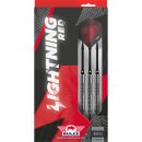 3er Set Steeldarts Bulls Litghtning Red