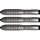 3er Set Steeldarts Bulls Lightning blue