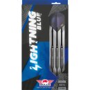 3er Set Steeldarts Bulls Lightning blue 26g