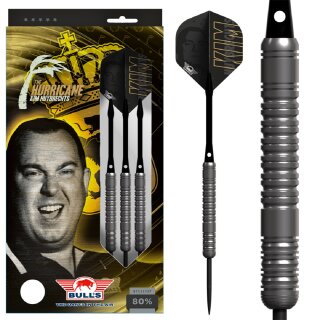 3er Set Steeldarts Bulls Kim "The Hurricane" Huybrechts