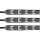 3er Set Steeldarts Shot Warrior Awe