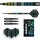 3er Set Steeldarts Red Dragon Dragonfly 95 Black Tapered