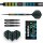 3er Set Steeldarts Red Dragon Dragonfly 95 Black Parallel 22 g
