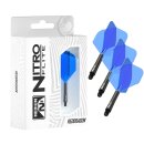 Red Dragon Nitro Flite No.2 Black/Blue M - 25,5 mm