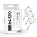 Red Dragon Nitro Flite No.2 White/Clear M - 25,5 mm