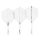 Red Dragon Nitro Flite No.2 White/Clear M - 25,5 mm
