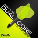 Red Dragon Nitro Flite No 2 black/yellow Inter - 22,5 mm