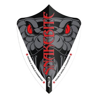 Dart Flights Red Dragon Hardcore snakebite  freestyle Red Eyes 6709