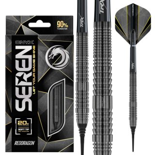 3er Set Softdarts Red Dragon Seren 2 Onyx