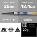 3er Set Softdarts Target Josh Rock G1