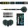 3er Set Softdarts Red Dragon Dragonfly 95 Black Parallel