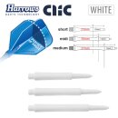 Dartschaft Harrows Clic Standard Shafts White