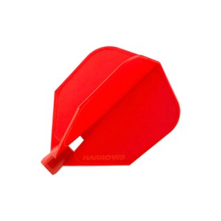 Dart Flights Harrows Clic Red