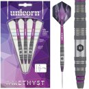 3er Set Steeldarts Unicorn Amethyst 2