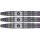 3er Set Steeldarts Unicorn Amethyst 2