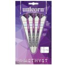 3er Set Steeldarts Unicorn Amethyst 3
