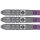 3er Set Steeldarts Unicorn Amethyst 3