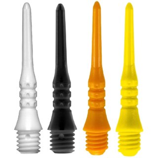Target Pixel Tip  2BA Softtips für Softdarts 50 Stück neon gelb